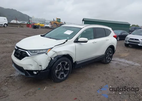 2017 Honda Cr-V Touring из США, поврежденный, VIN 5J6RW2H90HL050518